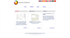 Desktop Screenshot of benetonsoftware.com